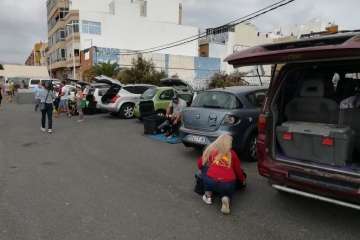 La limpieza de fondos marinos de La Garita 'rueda' con éxito (Foto TA)